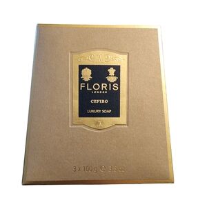 Floris London Cefiro Luxury 3 Bar Soap Set